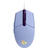 MIŠKA/KAZALNIK LOGITECH G102 LIGHTSYNC, VIJOLIČNA