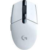 MIŠKA/KAZALNIK LOGITECH G305 LIGHTSPEED, BELA