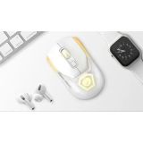 MIŠKA/KAZALNIK MARVO FIT PRO G1W BREZŽIČNA RGB BELA