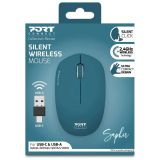 MIŠKA/KAZALNIK PORT WL USB-A/USB-C MODRA