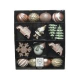 OKRASEK ZA JELKO MIX ROZA ZLATI 44221