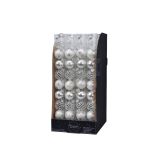 SREBRNE STEKLENE BUNKE, 9 KOSOV, PREMER 30 MM