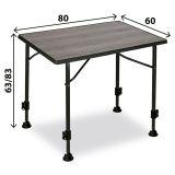 MIZA ZA KAMPIRANJE BRUNNER LINEAR 80, SIVA