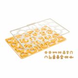 MODEL ZA PEČENJE TESCOMA 2 DELNI PLADENJ MODELČKOV RAZLIČNI MOTIVI