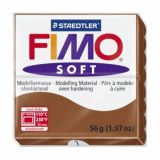 MODELIRNA MASA FIMO SOFT 7, RJAVA 56 G