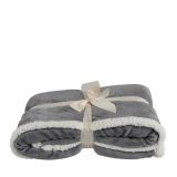 DEKORATIVNA ODEJA HOUSE OF SEASONS MODRA 170X130 CM