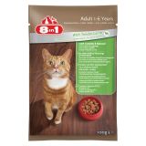 MOKRA HRANA ZA MAČKA 8 IN 1 HRANA 8IN1 ODRASLE MAČKE JAGNJE, 100G VREČKA