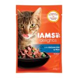 MOKRA HRANA ZA MAČKA IAMS HRANA ZA MUCE, OCEANSKA RIBA GRAH, ŽELE, 85G