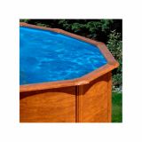 MONTAŽNI BAZEN PLANET POOL KIT 558W 550X132 CM IMITACIJA LESA