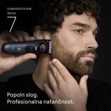 MOŠKI UREJEVALNIK BRAUN BT 7540 ZA BRADO +10 NASTAVKOV