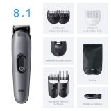 MOŠKI UREJEVALNIK BRAUN MULTIGROOMER AIO 3540 8 V 1