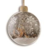 STEKLENA BUNKA R+W MOTIV GOZDNIH ŽIVALI 80MM SORTIRANO