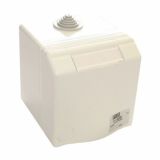 MOTORSKA VTIČNICA PCE 5X32A 400V~ V OHIŠJU IP44 DESIGN BELA