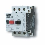 MOTORSKO STIKALO ISKRA-MIS MS25 1.0-1.6A BREZ OHIŠJA TER.+KRATKOST.SPR.( DME )