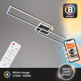 NADGRADNA SMART SVETILKA BRILONER FRAME S LED, 40W CCT B-SMART WIFI+BLUETOOTH
