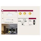 NADGRADNA SMART SVETILKA RL VELUNA 15W IP44 TUNEW ZIGBEE FI=185MM