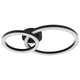 NADGRADNA STROP. SVETILKA GLOBO ADDA 15W WW ČRNA