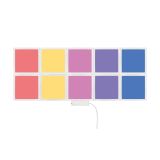 NADGRADNA STROP. SVETILKA GLOBO LED PANEL 10X2W LED CCT RGB DIM Z DALJ.UPRAV.