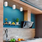 NADGRADNA STROP. SVETILKA MILAGRO BIMA ARTE BELA 1XGU10 ML7686 OKROGLA