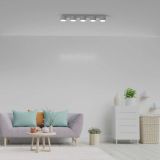 NADGRADNA STROP. SVETILKA MILAGRO DIXIE BELA 5XGX53 MLP7542