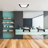 NADGRADNA STROP. SVETILKA MILAGRO QUADRO ČRNA 66W ML7932