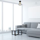 NADGRADNA STROP. SVETILKA MILAGRO WILL BLACK 1XE27 MLP4189