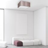 NADGRADNA STROP. SVETILKA MILAGRO ZIGGY ROZA 2XE27 MLP7588