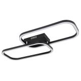 NADGRADNA STROP. SVETILKA SILLA 24W WW ČRNA