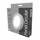 LED PANEL EMOS 12W NW SREBRNI, OKROGLI NADGRADNI