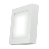 LED PANEL EMOS 18W NW BELI, KVADRATNI NADGRADNI