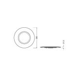 NADGRADNI LED PANEL OSRAM LIGHTIFY SURFACE ECO 38W 230V FI 38CM