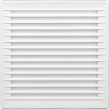 ZRAČNIK BREZ REGULACIJE AIRROXY NADO. REŠETKA FI 100 BELA 170X170 Z MREŽICO