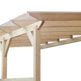 LESENI NADSTREŠEK KARIBU NADSTREŠEK 3B 348X252X322