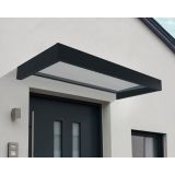 NADSTREŠEK NAD VRATI PALRAM CANOPY SOPHIA 1600 SIVA 160X95X17