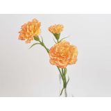 UMETNO CVETJE NAGELJ VEJICA X 3 61 CM ORANŽEN