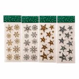 PAPIRNATA DEKORACIJA R+W NALEPKE 3 D 10X24 CM SORTIRANO