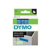 NALEPKE IN TRAKOVI DYMO D1 TRAK 12 MM ČRNA NA MODRI, 45016