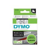 NALEPKE IN TRAKOVI DYMO D1 TRAK 19 MM ČRNA NA BELI, 458030