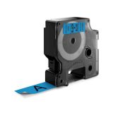NALEPKE IN TRAKOVI DYMO D1 TRAK 19 MM ČRNA NA MODRI, 45806
