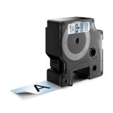 NALEPKE IN TRAKOVI DYMO D1 TRAK 24 MM ČRNA NA PROZORNI, 53710