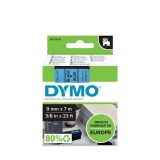 NALEPKE IN TRAKOVI DYMO D1 TRAK 9 MM ČRNA NA MODRI, 40916
