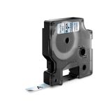 NALEPKE IN TRAKOVI DYMO D1 TRAK 9 MM ČRNA NA PROZORNI, 409100