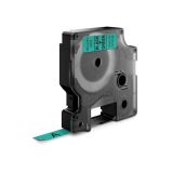NALEPKE IN TRAKOVI DYMO D1 TRAK 9 MM ČRNA NA ZELENI, 40919
