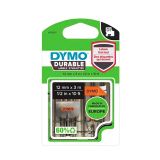 NALEPKE IN TRAKOVI DYMO DURABLE TRAK 12 MM D1, ČRNA NA ORANŽNI