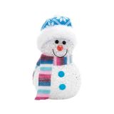 NAMIZNA DEKORACIJA GLOSSTYLE SNEŽAK EVE Z LED LUČKO SORTIRANO