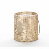 NAMIZNA DEKORACIJA GLOSSTYLE SVEČNIK 11.5X12 CM ZLATE ALI SREBRNE BARVE