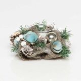 NAMIZNA DEKORACIJA GLOSSTYLE SVEČNIK FI 17 CM SV. MOD. S STEKLENIM KOZARČKOM