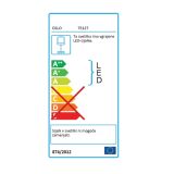 NAMIZNA SVETILKA EGLO BADINA 1X1.8W LED BELA