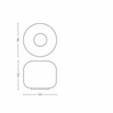 NAMIZNA SVETILKA PHILIPS LIMIA NAMIZNA SVETILKA BELA 1X15W E27 EEL-A