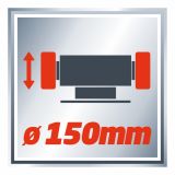 NAMIZNI BRUSILNI STROJ EINHELL TH-BG 150